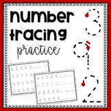 Number Tracing Practice Sheets