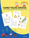 Number Tracing Workbook - Free version