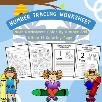 Preview of Number Tracing Worksheet