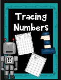 Number Tracing Worksheet 1-50