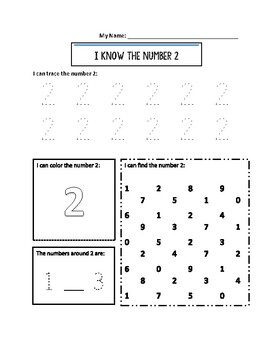 number tracing worksheets 1 10 by wright on learning tpt