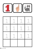 Number Tracing Worksheets 1 to 10 I Preschool Maths
