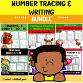 Number Tracing & Writing Adventure Bundle . And Connect th