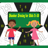 Number Tracing for Kids 11-30