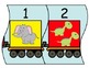 number train 1 10 puzzlewall decoration by totschooling tpt