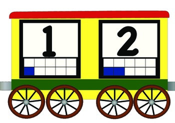 Number Train by My Inside Shoes | TPT