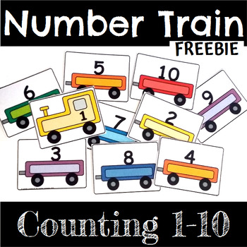 number trains 1 10 by the connett connection teachers pay teachers