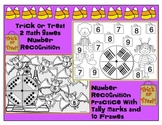 Number Trick or Treat/ Tally Marks and Ten Frame Number Re