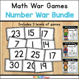 Number Recognition War Game Bundle for Numbers 0-200
