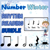 Number Winter Rhythm Reading: Levels 1 - 10