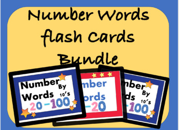 Preview of Number Words Powerpoint Bundle