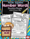 Number Words Practice Pages: 11-20