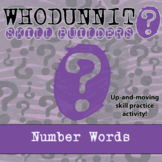 Number Words Whodunnit Activity - Printable & Digital Game