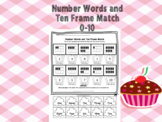 Number Words and Ten Frame Match (0-10)