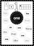 Number Words as Sight Words - 25 worksheets -limited writi