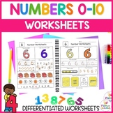 Number Worksheets 1-10