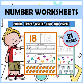 Preview of Number Worksheets