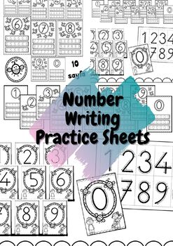 Preview of Number  Worksheets | 21 pages |