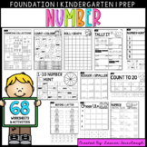 Number Worksheets Australian Curriculum Foundation Year