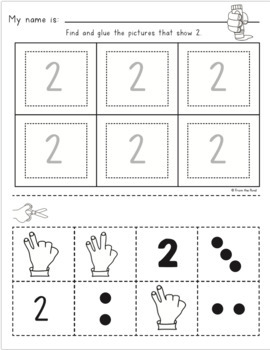 Number Worksheets - Numbers 1 to 3 by From the Pond | TpT
