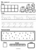 Number Worksheets 1-10 by From the Pond | Teachers Pay Teachers