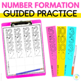 Number Worksheets for Proper Number Formation - Handwritin