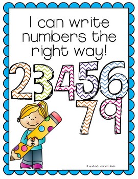Preview of Number Writing Practice