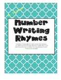 Number Writing Rhymes