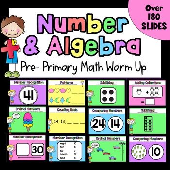 Number And Algebra Interactive Warm Up - Pre-primary 