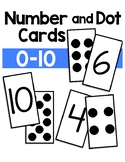 Number and Dot Cards 0 to 10