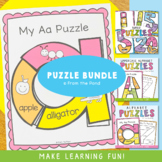 Number and Letter Puzzles Bundle