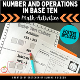 Number and Operations in Base Ten- Math Activities