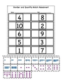 Number and Quantity Assessment 1-10