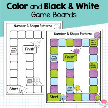 number patterns and shape patterns math game numerical patterns