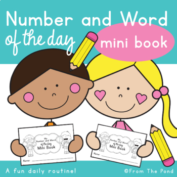 Preview of Number and Word of the Day Mini Daily Book