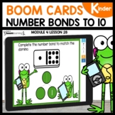 Number bonds using Boom Cards | Digital Task Cards Module 