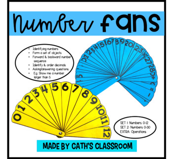 Numbers 0-10 Fun Number Fan 