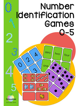 Preview of Number flash cards (0-5)  | Editable | Tasks | Math Games | Matching | Sequence