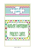 Number formation practice cards to 20