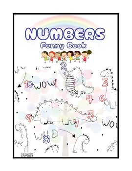 Preview of Number funny book, in Numbers 1-10 - Funny Learning Book for Kid 2-8