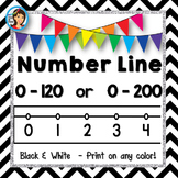 Number Line (black and white)