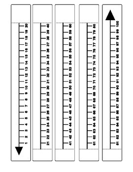 number line 0 100 by new and noteworthy by nita tpt