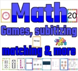 Number names and quantity flash cards and games