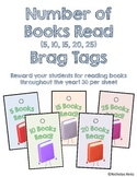 Number of Books Read Tags