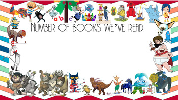 Preview of Number of books we've read printable