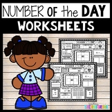 Number of the Day Worksheets Grade 2
