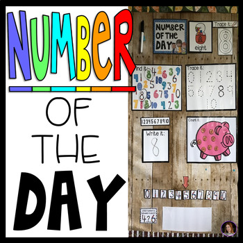 Preview of Number of the Day Calendar Companion (Preschool and Kindergarten)