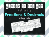 Number of the Day- Decimals & Fractions ( 4th grade)