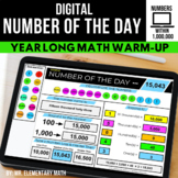 Back to School Math Daily Math Warm Up - Number of the Day
