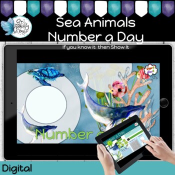 Preview of Number of the Day Digital Sea Animals
